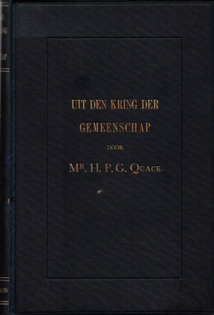 Uit den kring der gemeenschap