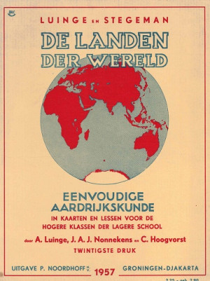 De landen der wereld. Eenvoudige aardrijkskunde in kaarten en lessen voor de hogere klassen der lagere school