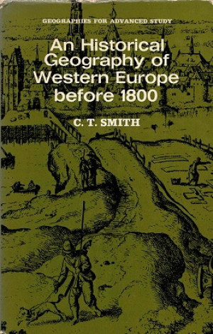 An historical geography of Western Europe before 1800