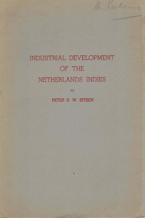 Industrial development of the Netherlands Indies