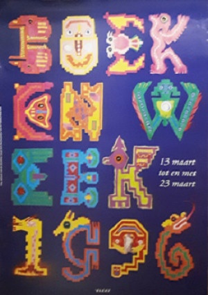 Boekenweekaffiche 1996.