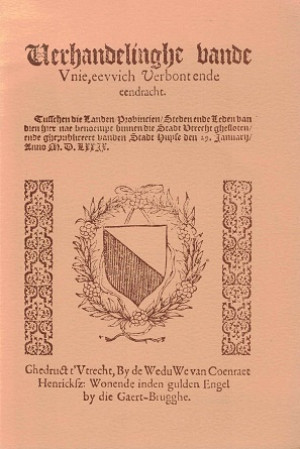 Unie van Utrecht, 23 januari 1579, in modern Nederlands
