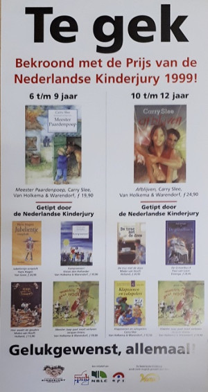 Kinderboekenweekaffiche 1999 Prijzen Kinderjury