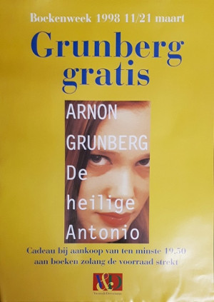 Boekenweekaffiche 1998. Afbeelding geschenk