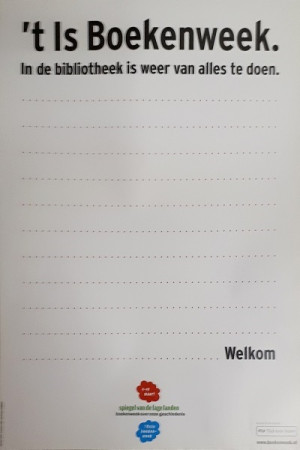 Boekenweekaffiche 2005. Bibliotheek