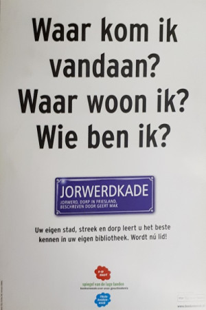 Boekenweekaffiche 2005. Waar kom ik vandaan