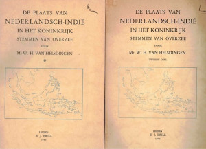 De plaats van Nederlandsch-Indië in het koninkrijk. Stemmen van overzee