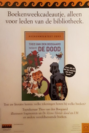 Boekenweekaffiche 2003. Boekenweektest