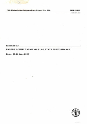 Report of the expert consultation on flag state performance