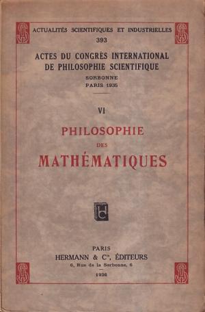 Philisophie des Mathématiques