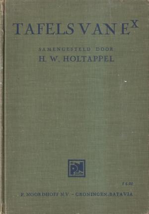 Tafels van e x