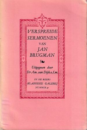 Verspreide sermoenen van Jan Brugman