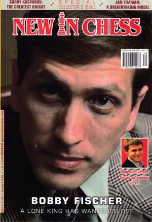 New in chess. 2008/2. Bobby Fischer. A lone king has wandered off