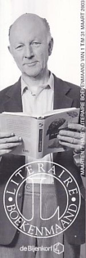 Boekenlegger[Maarten 't Hart] Literaire Boekenmaand Bijenkorf maart 2003