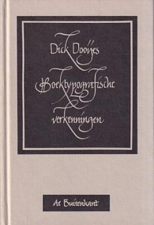 Boektypografische verkenningen. Uit Boekblad en andere periodieken
