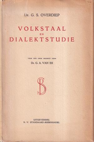 Volkstaal en dialektstudie.