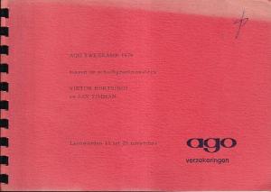 AGO Tweekamp Victor Kortsjnoj en Jan Timman