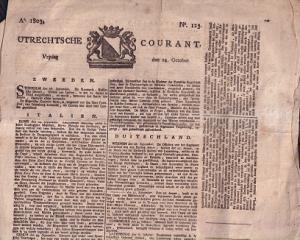 Utrechtsche Courant 14 october 1803