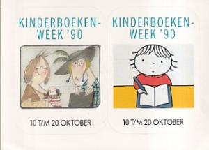 Sticker Kinderboekenweek 1990