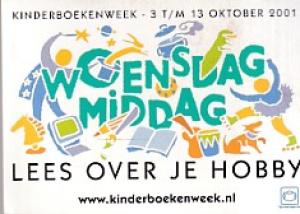 Sticker Kinderboekenweek 2001
