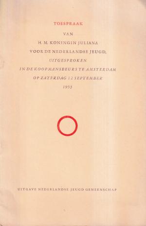 Toespraak voor de Nederlandse jeugd