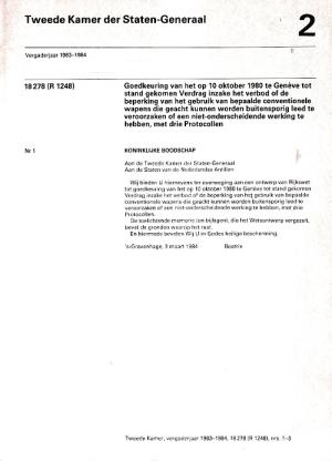 Goedkeuring Aanvullende Protocollen Verdragen van Genève (Tweede Kamer der Staten-Generaal)