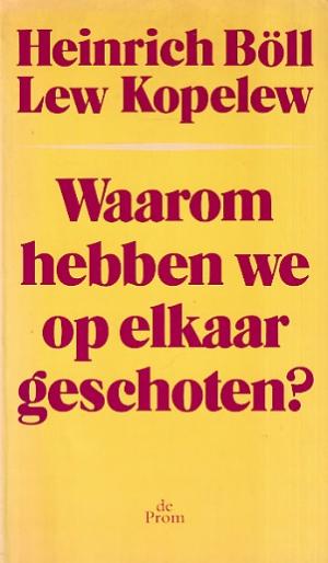 Waarom hebben we op elkaar geschoten ?