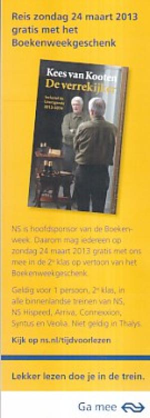 Boekenlegger Boekenweek 2013 Kees van Kooten - De verrekijker