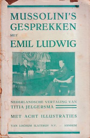 Mussolini's gesprekken met Emil Ludwig
