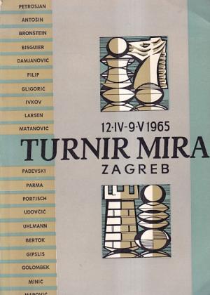 Turnir Mira 12.IV-9.V 1965. Zagreb