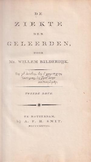 De ziekte der geleerden